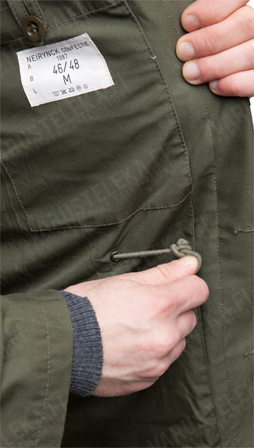 Belgialainen parka, M88, oliivinvihreä, ylijäämä
