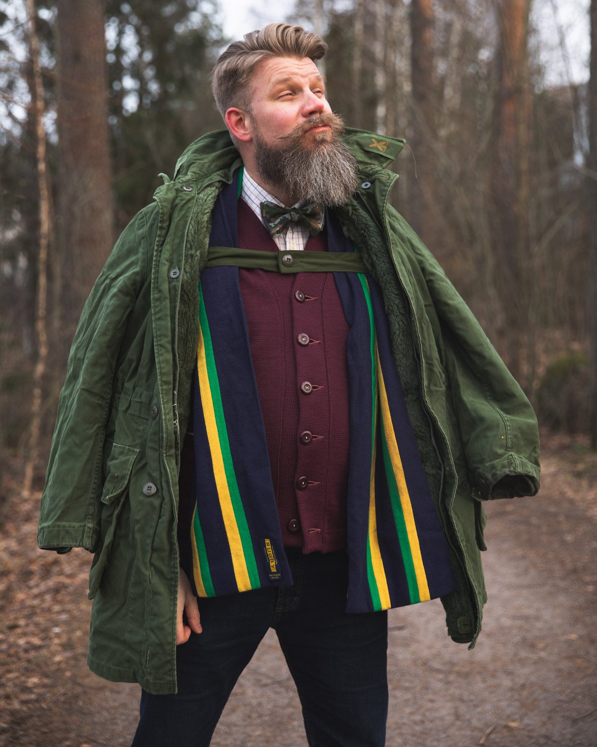 Swedish M59 Parka with Liner, Surplus
