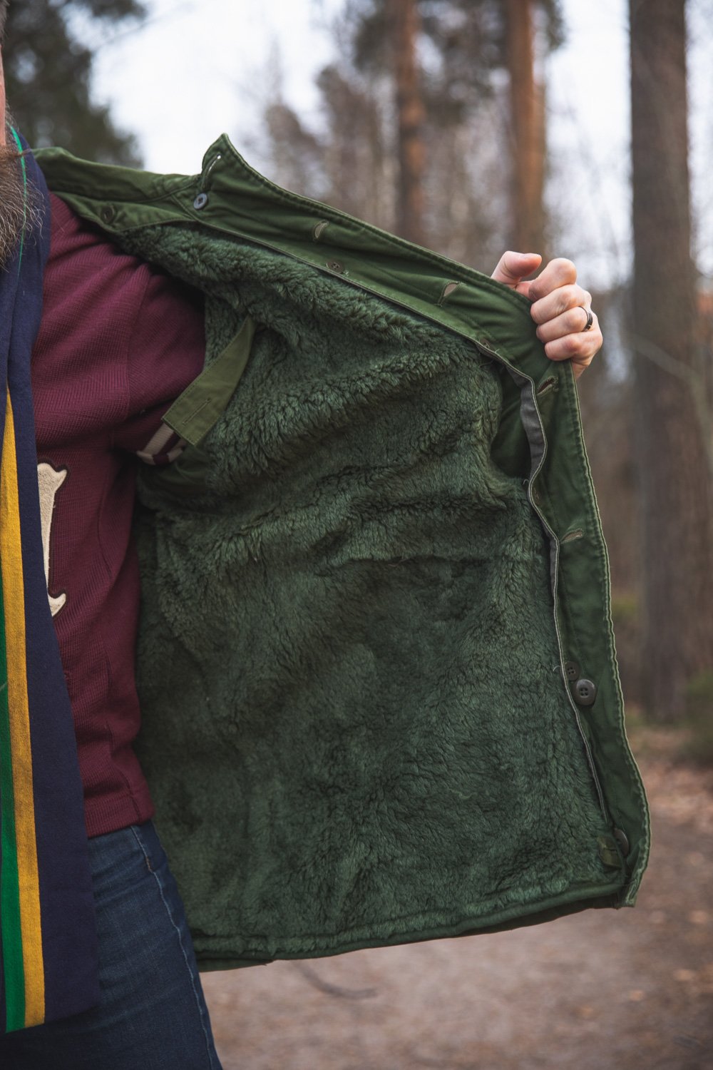 Swedish M59 Parka with Liner, Surplus