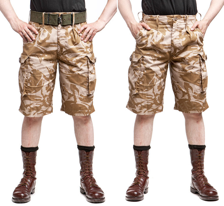 Brittiläiset CS95 shortsit, Desert DPM, ylijäämä