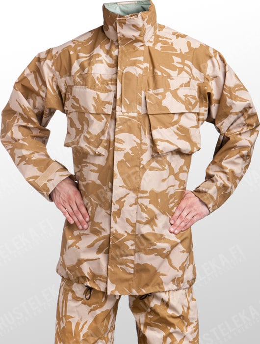 Britische MVP-Regenjacke, Desert DPM, Überschuss
