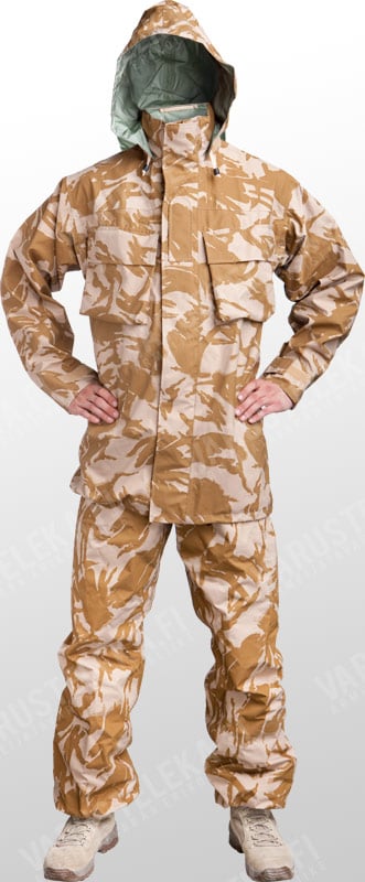 Britische MVP-Regenjacke, Desert DPM, Überschuss