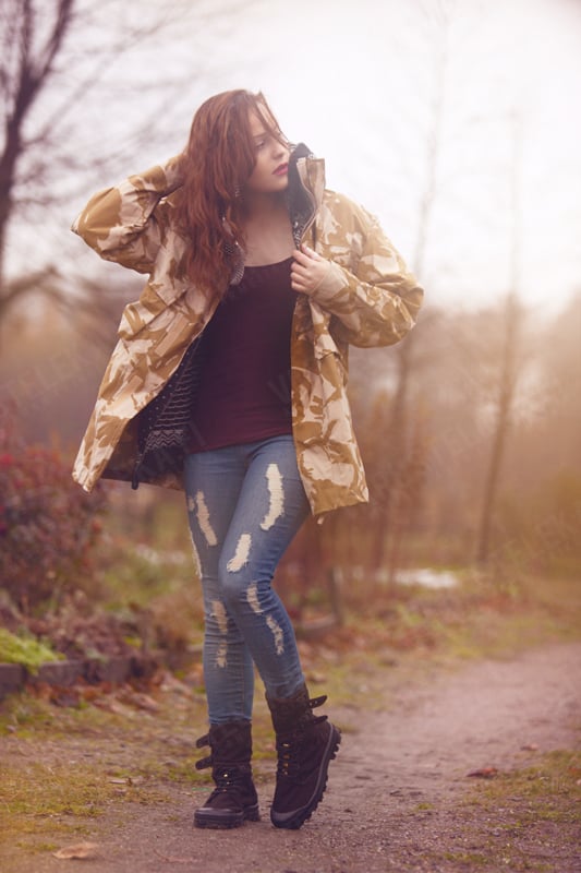 Britische MVP-Regenjacke, Desert DPM, Überschuss