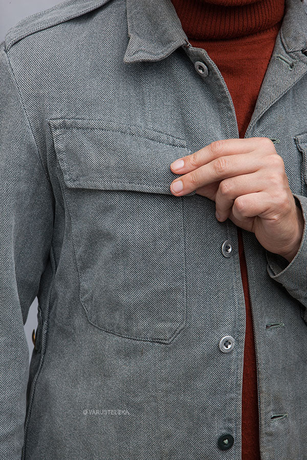 Swiss Work Jacket, Gray, Surplus