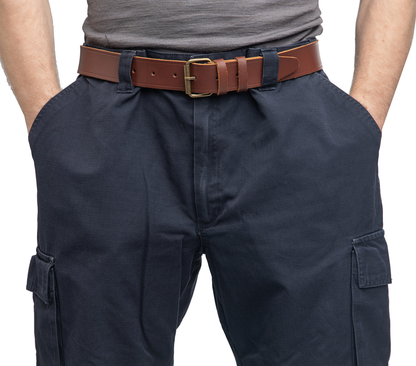 British Cargo Pants, Blue, Surplus
