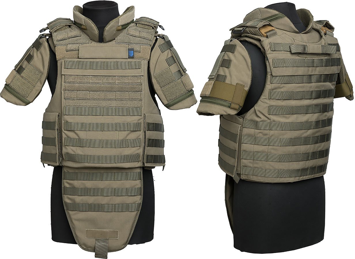 Sioen Ballistics Tacticum Weste, NIJ IIIA