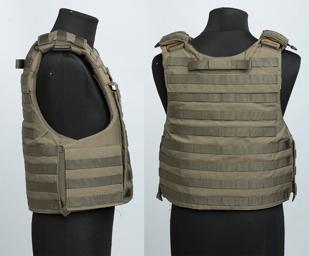Sioen Ballistics Tacticum Weste, NIJ IIIA