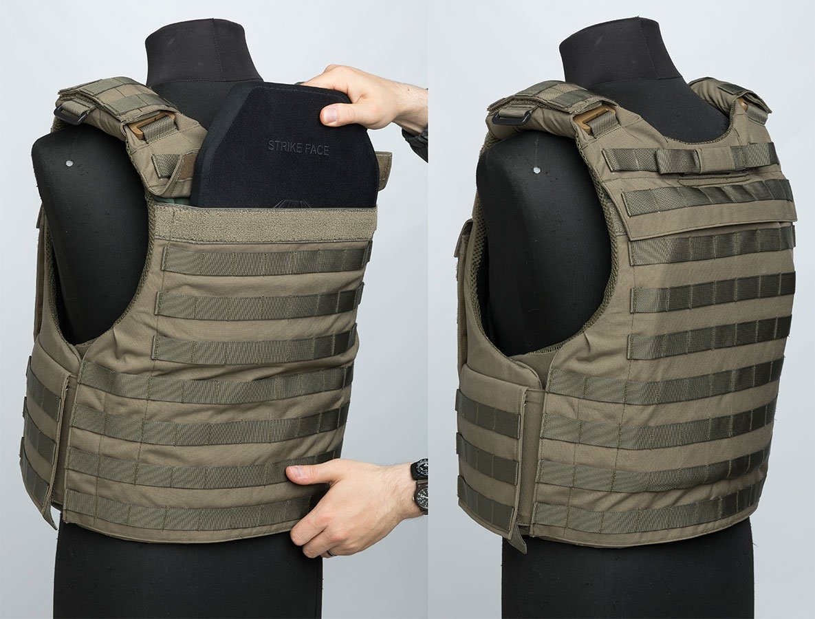 Sioen Ballistics Tacticum Weste, NIJ IIIA