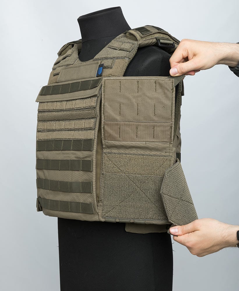 Sioen Ballistics Tacticum Weste, NIJ IIIA