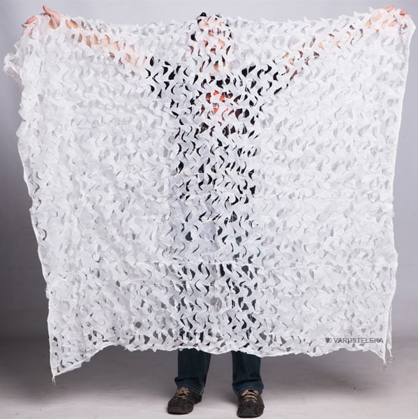 MFH Snow Camouflage Net, 3 x 2 m