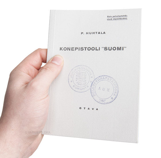 SA M31 Suomi konepistoolin ohjekirja