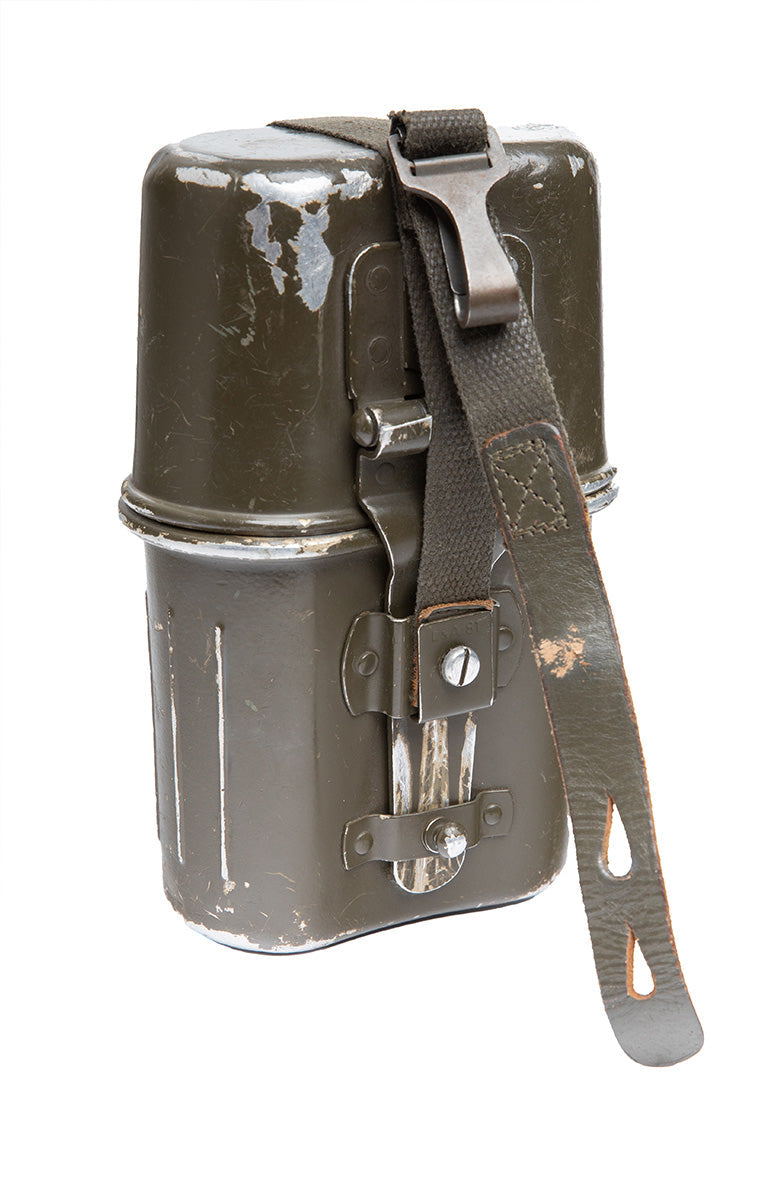 BW Canteen with Cup and Another Cup, Surplus