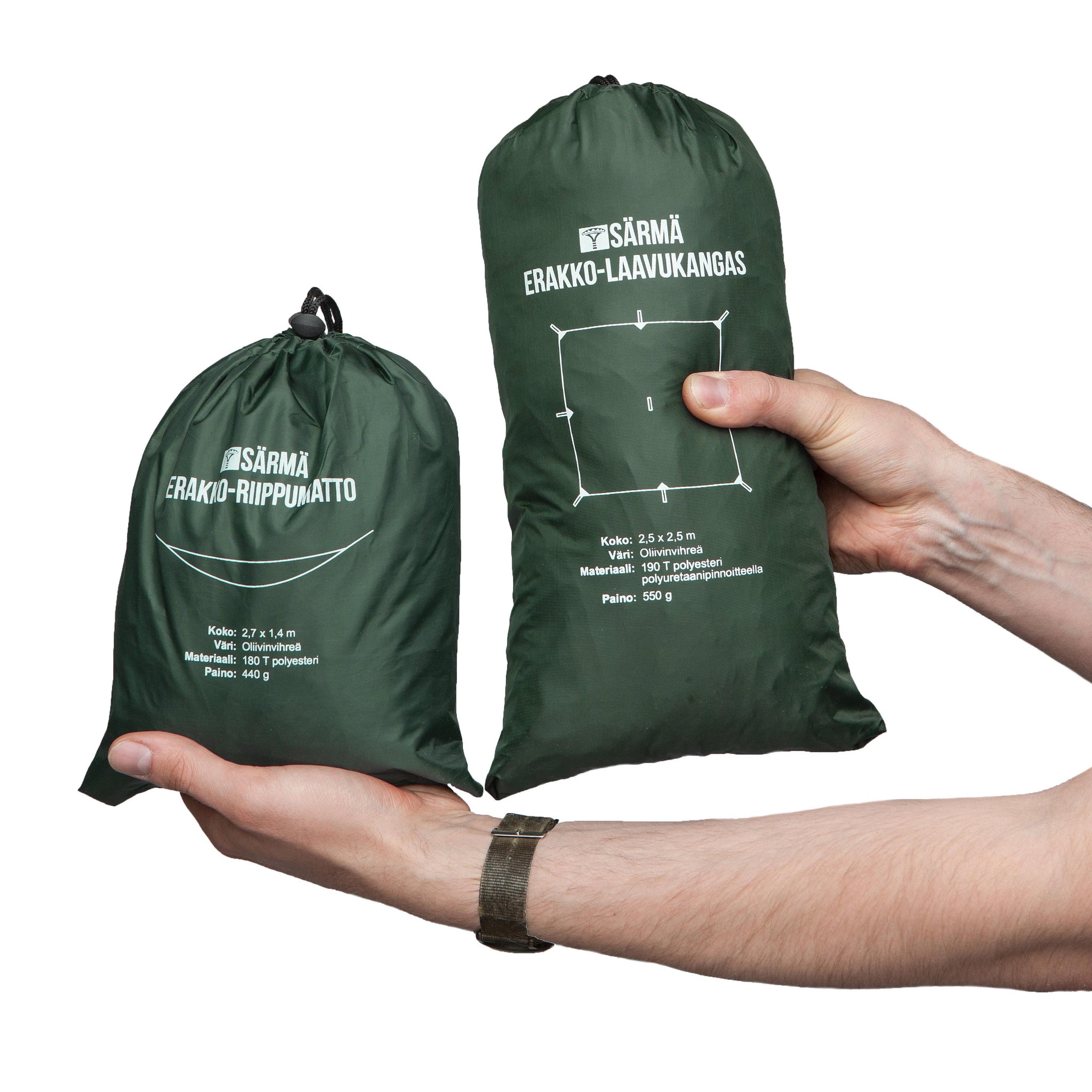 tarp børnehave Varusteleka Erakko Tarp, 2.5 x 2.5 m