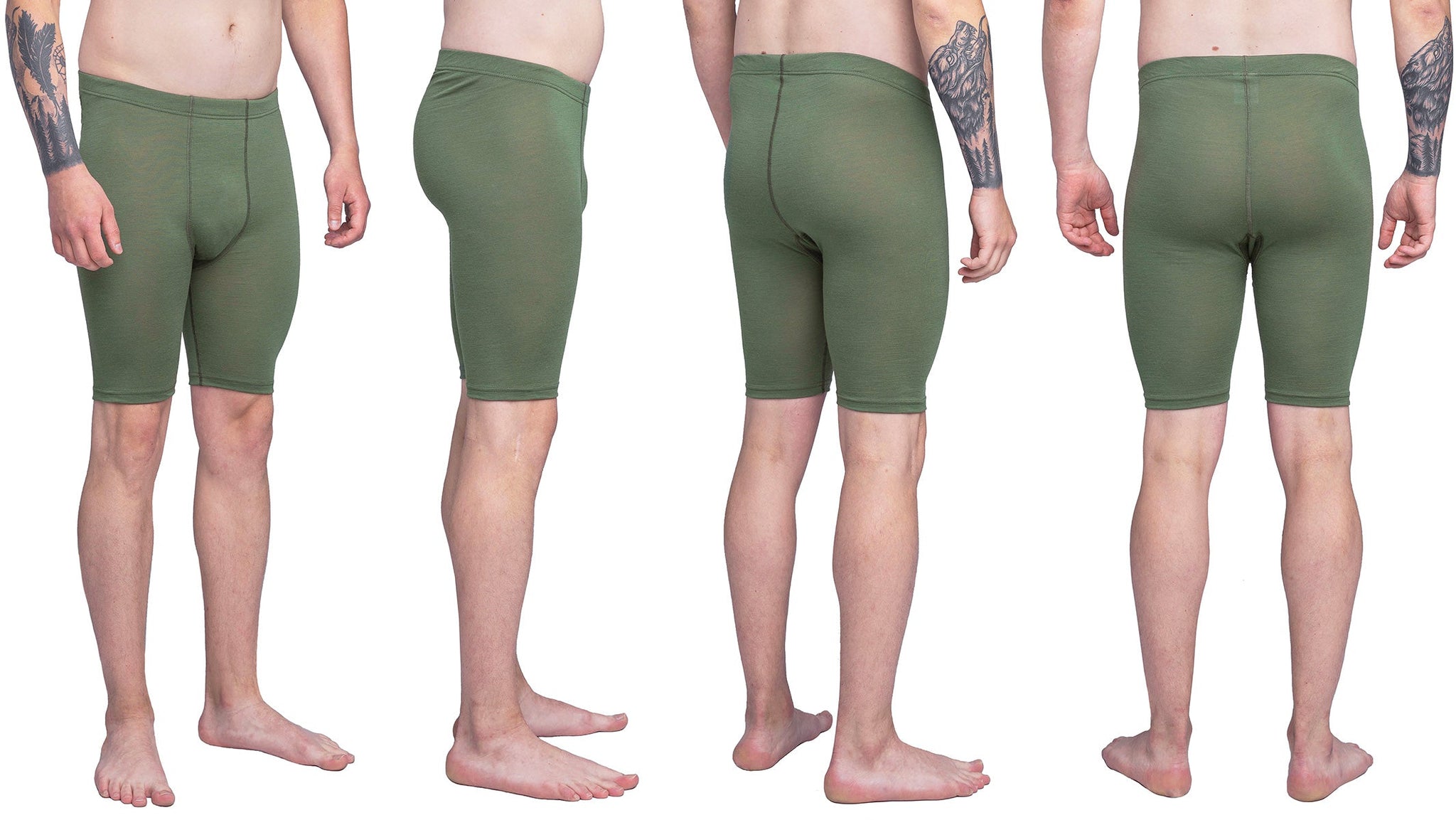 Varusteleka L1 bokserit, merinovillaa