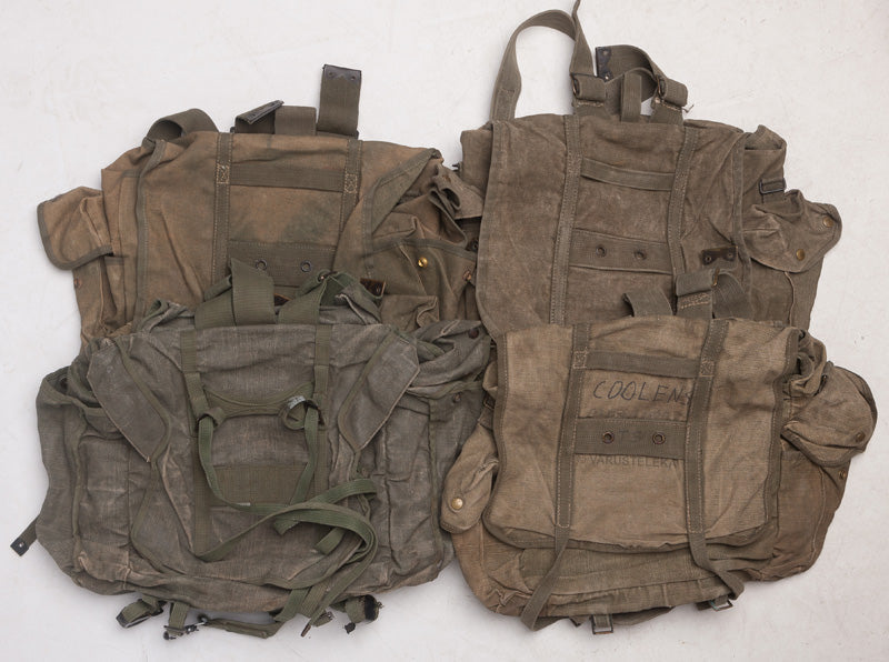 Belgian M55 Paracommando Backpack, Canvas, Surplus