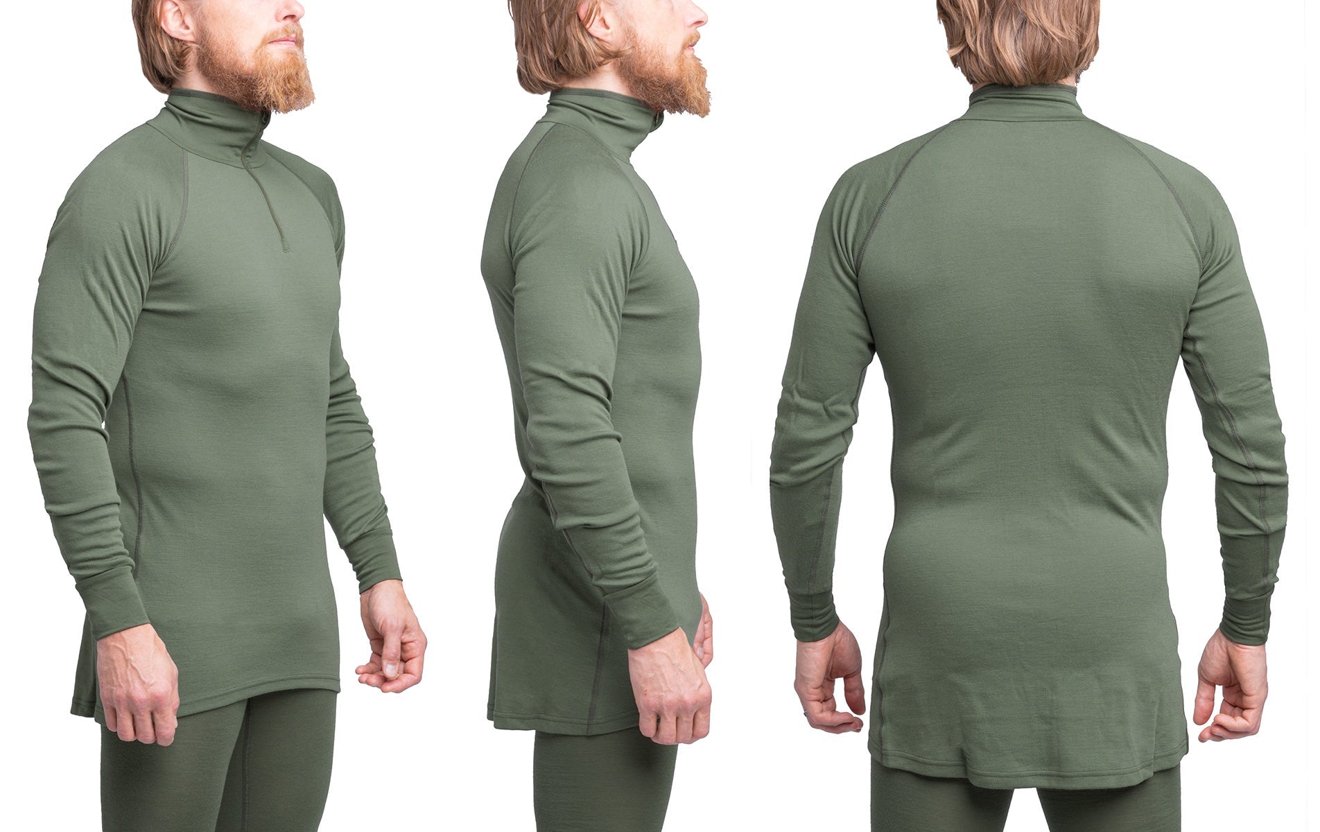 Varusteleka L2 Turtleneck Shirt, Merino Wool