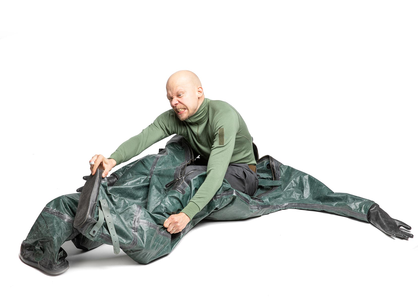 Varusteleka L2 Turtleneck Shirt, Merino Wool