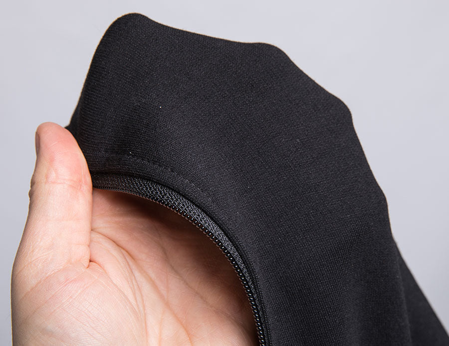 Särmä viscose hoodie, B quality, black