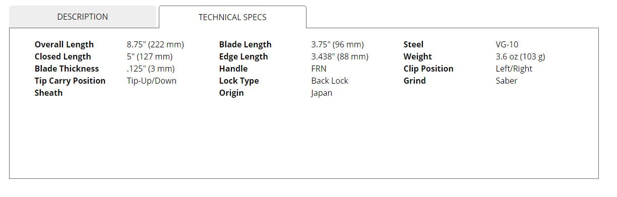 Spyderco Endura 4 FRN Folding Knife