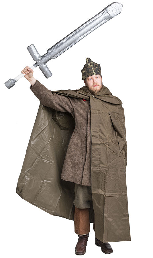 Czech rain cape, surplus
