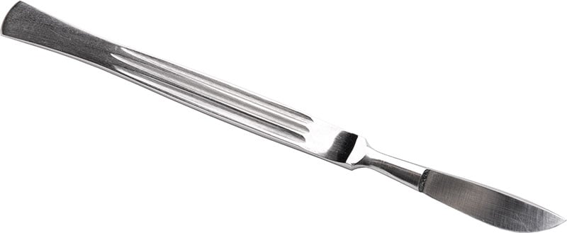 Surgeon's scalpel, surplus