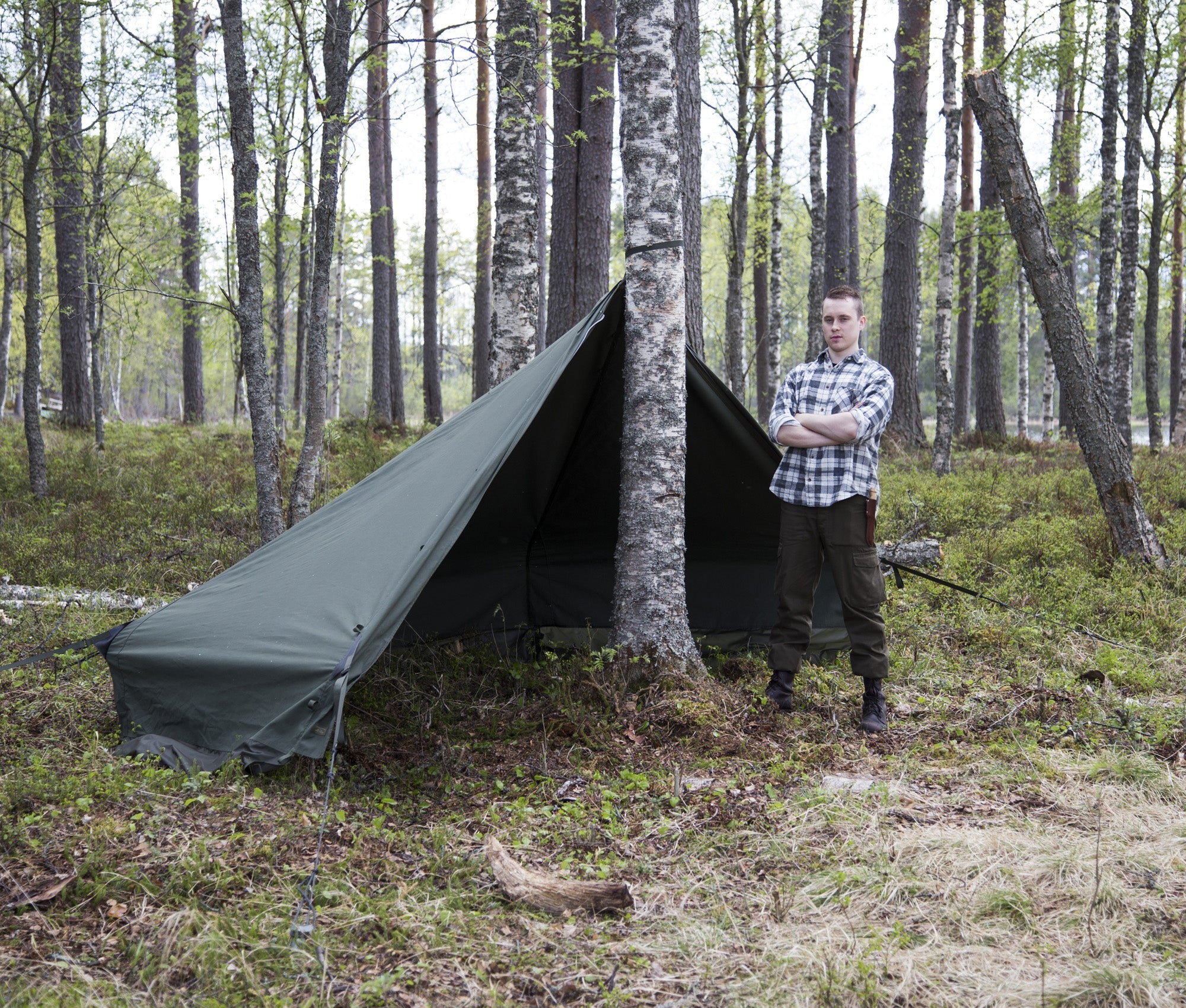 Savotta Hawu 8 tent components