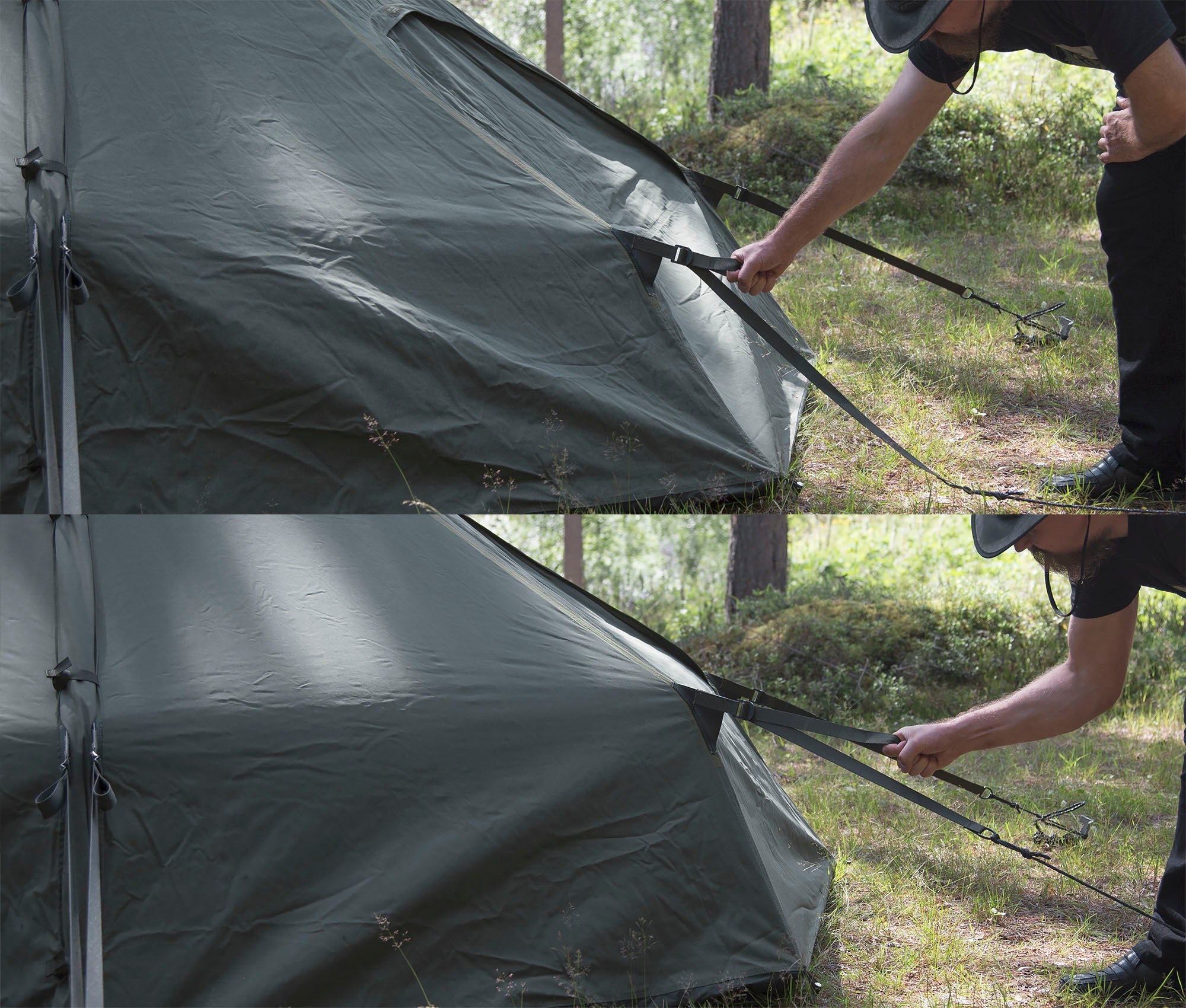 Savotta Hawu 8 tent components