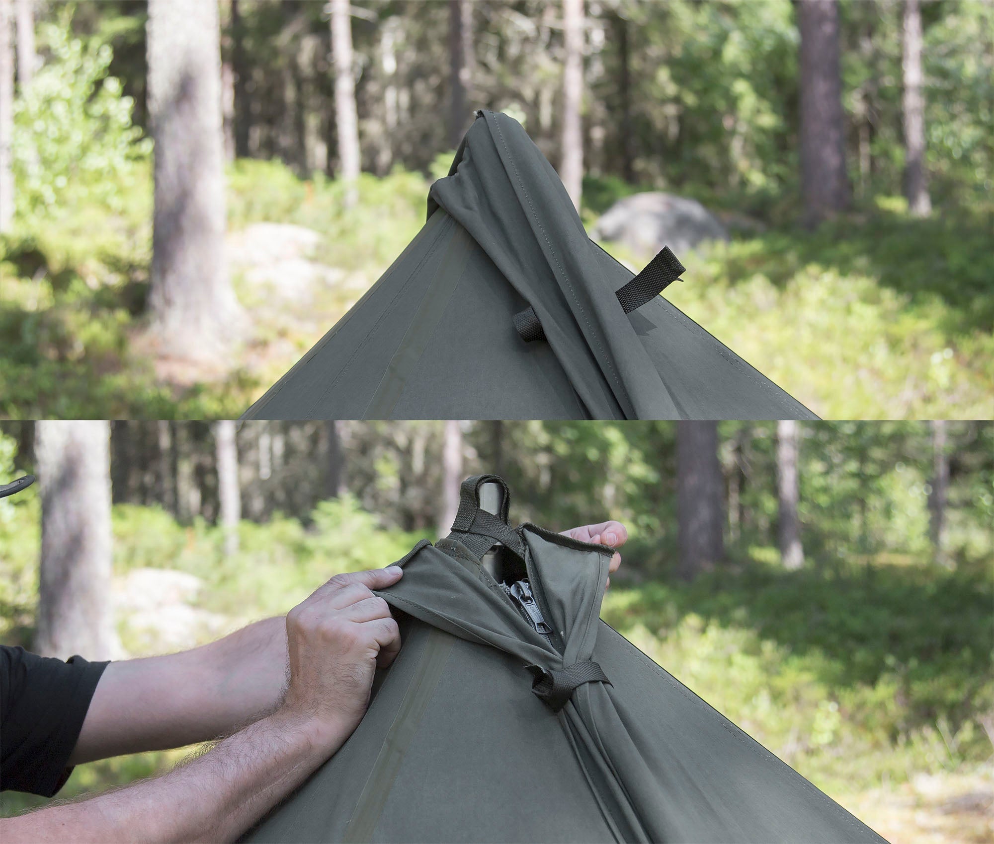 Savotta Hawu 4 tent components