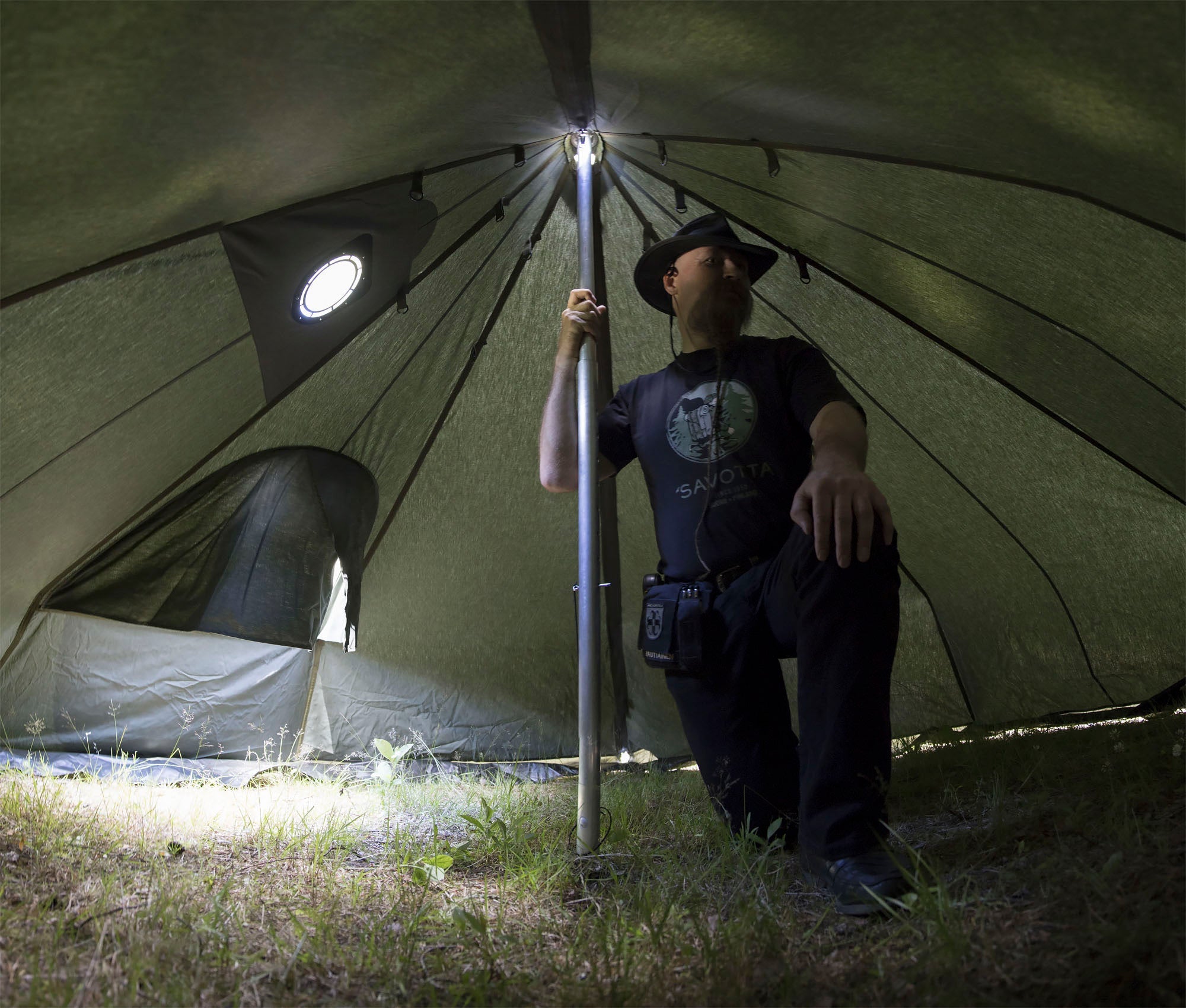 Savotta Hawu 4 tent components
