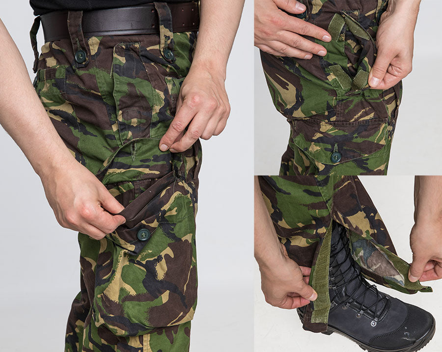 Brittiläiset Windproof Trousers, DPM, ylijäämä