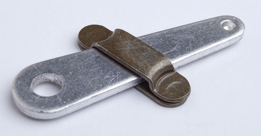Finnish cord lock, metal, surplus