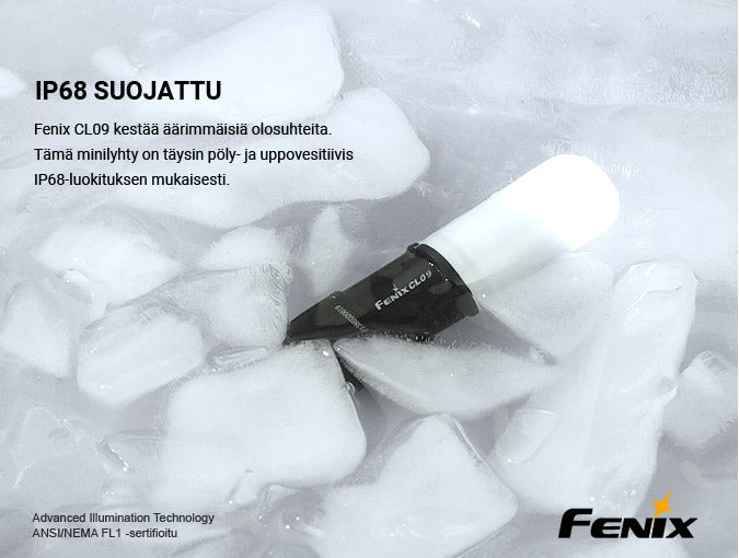 Fenix CL09 ladattava superminilyhty