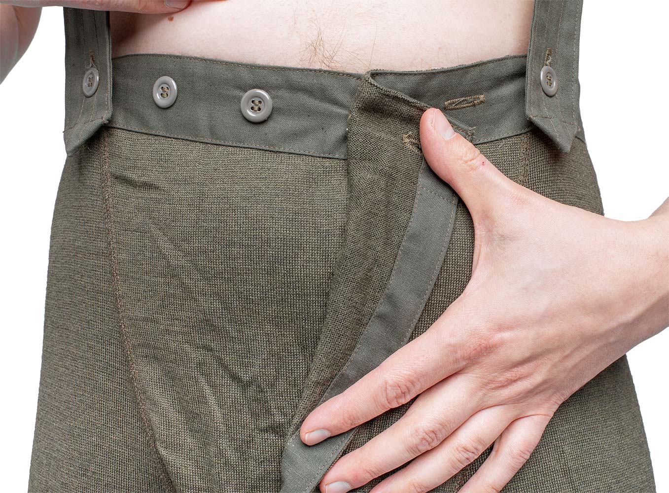 Swedish long johns, wool, surplus