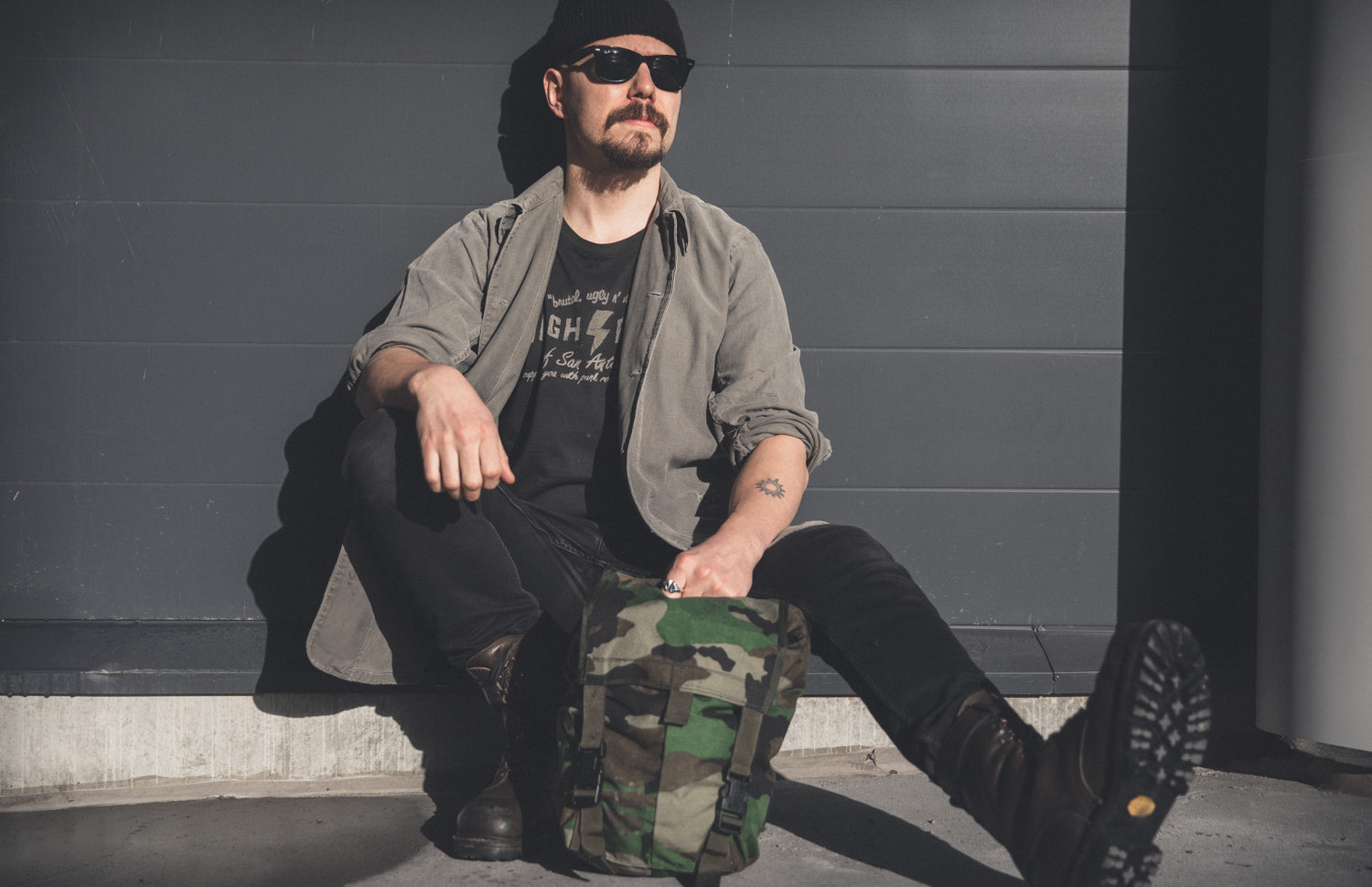 Schwedische Arbeitsjacke, Grau, Überschuss