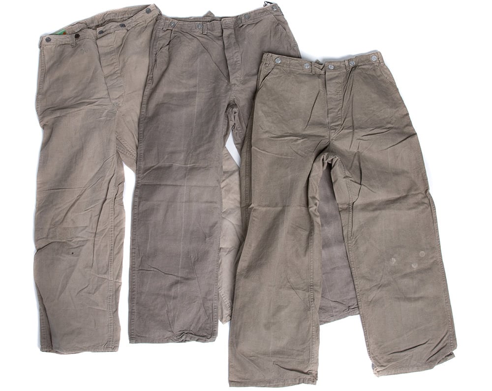Swedish Work Trousers, Gray, Surplus