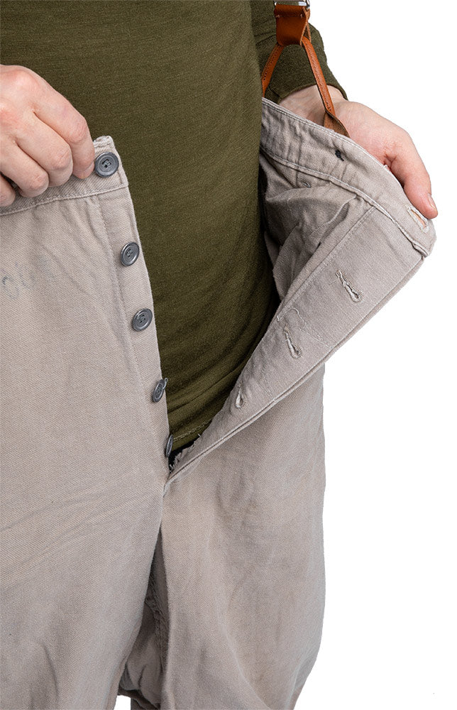 Swedish Work Trousers, Gray, Surplus