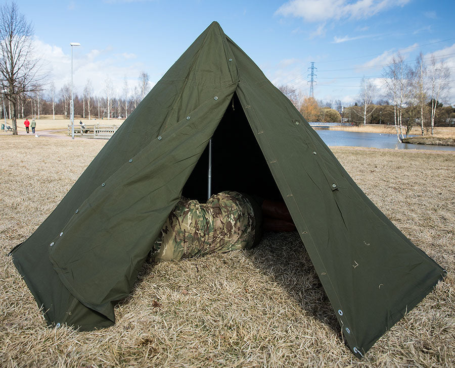 Polish shelter half, surplus