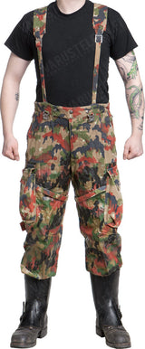 Sveitsiläiset M70 maastohousut, Alpenflage, ylijäämä