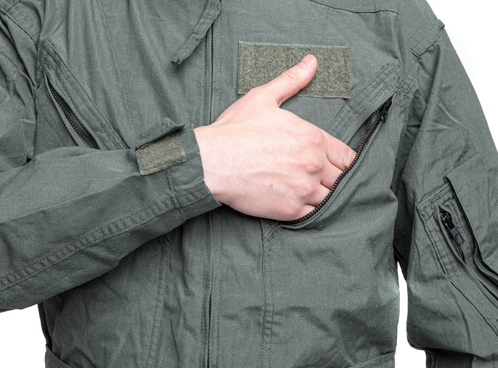 US CWU-27/P Flight Coverall, Sage Green, Surplus