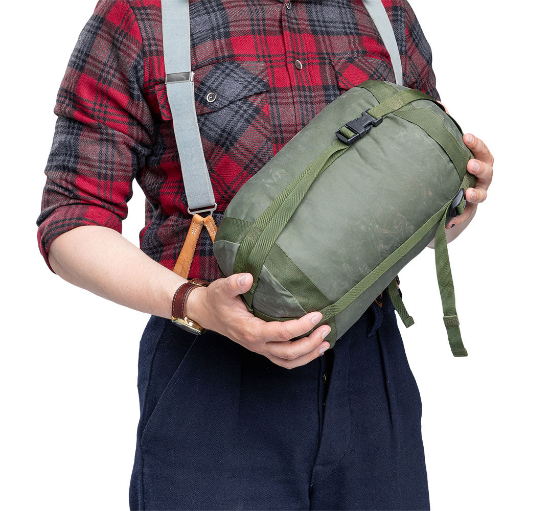 British Jungle Sleeping Bag compression bag, surplus
