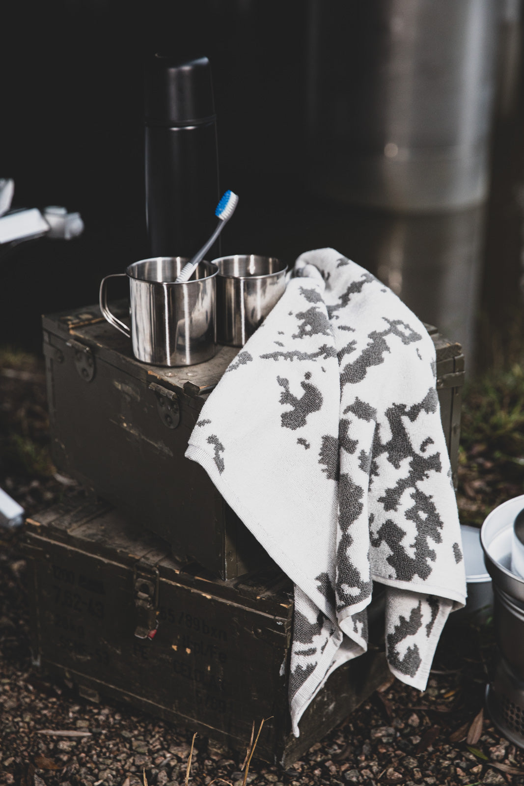 Särmä Hand Towel 2-pack, M05 Snow Camo