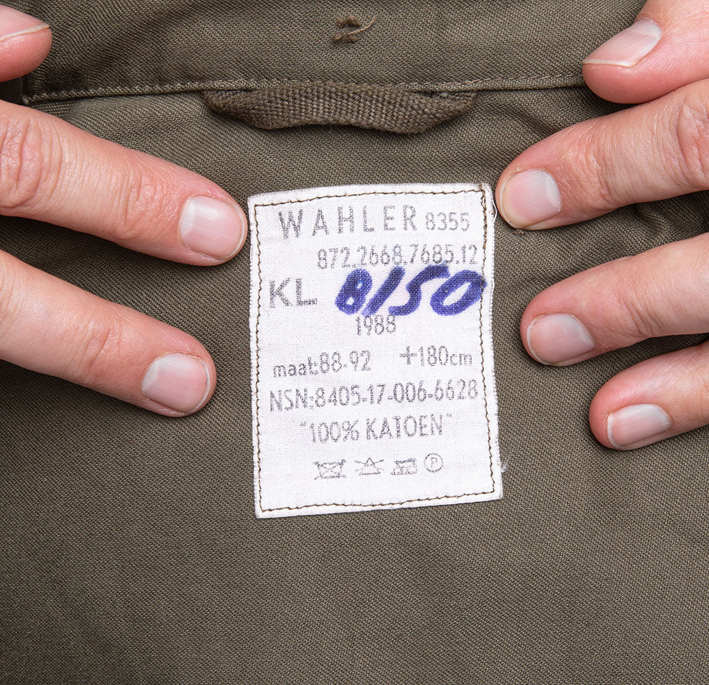 Dutch Field Jacket, Olive Green, Surplus