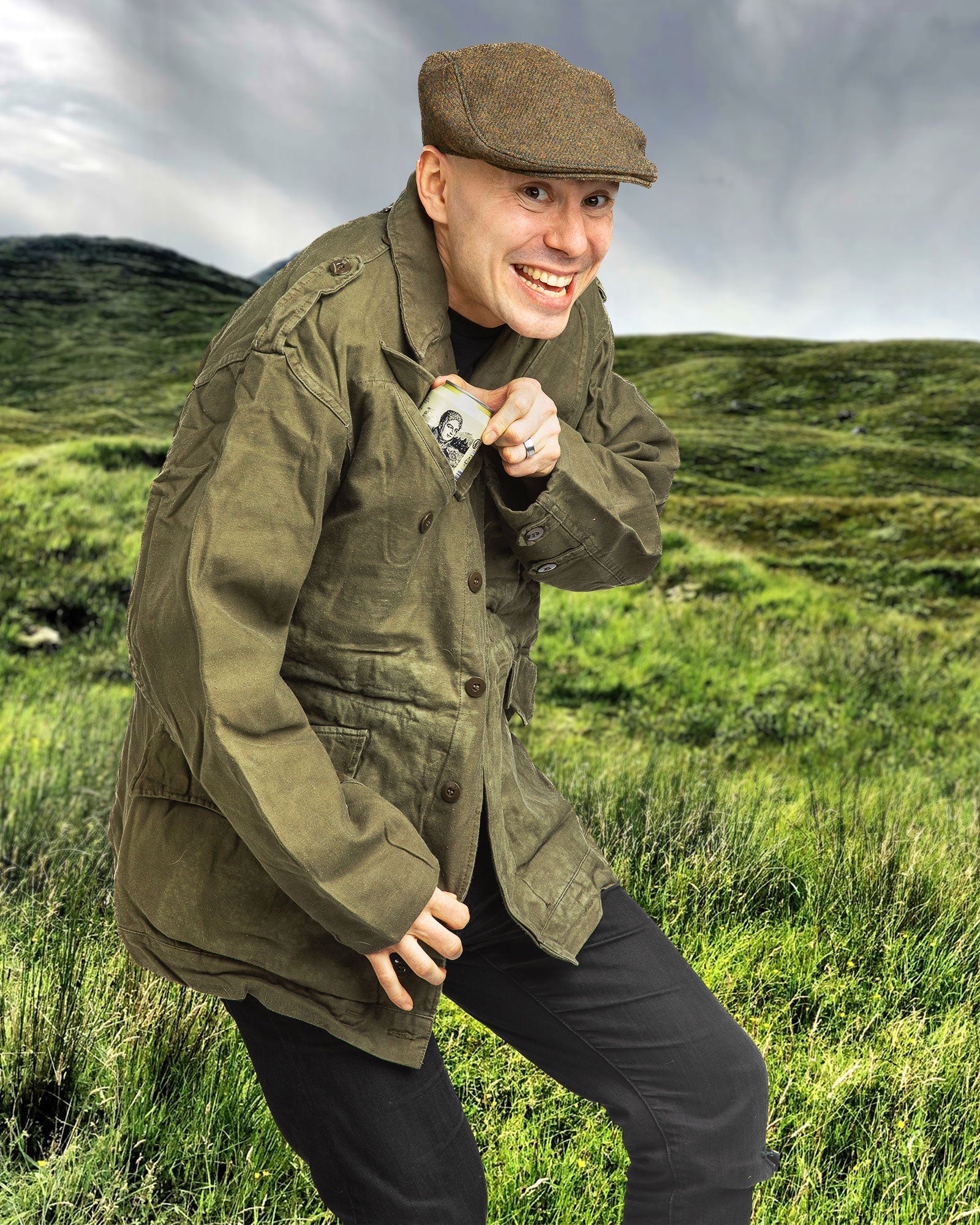 Dutch Field Jacket, Olive Green, Surplus