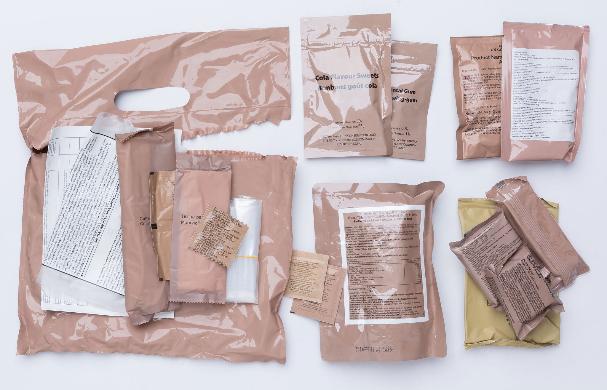 British 12h field ration pack, surplus