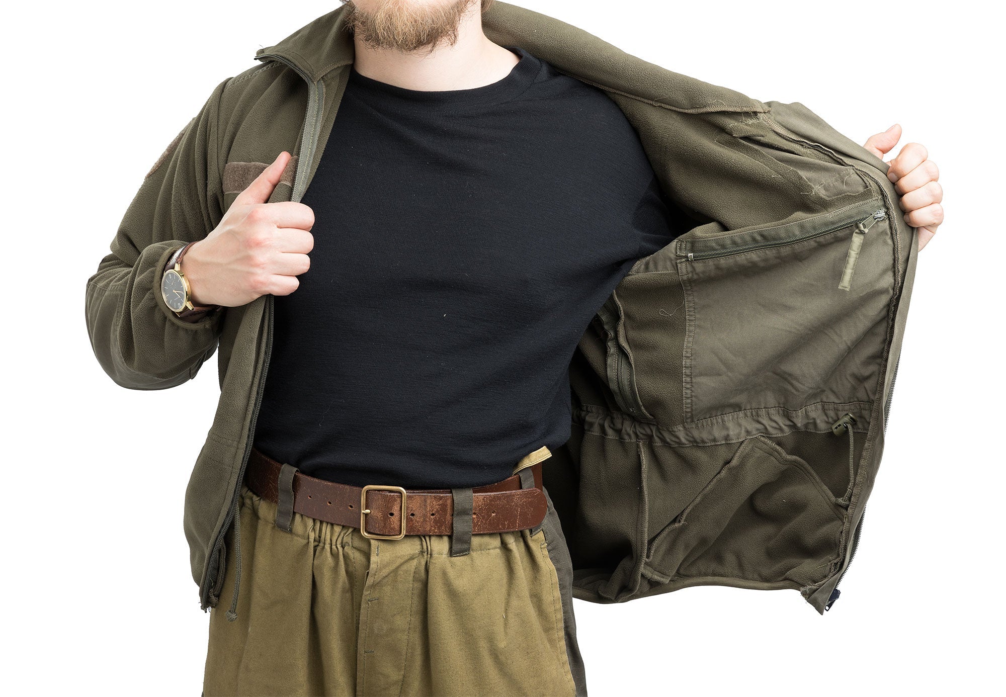 Austrian Windstopper Fleece Jacket, Surplus