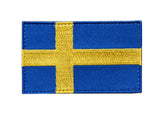 Varusteleka Swedish Flag Patch, 77 x 47 mm