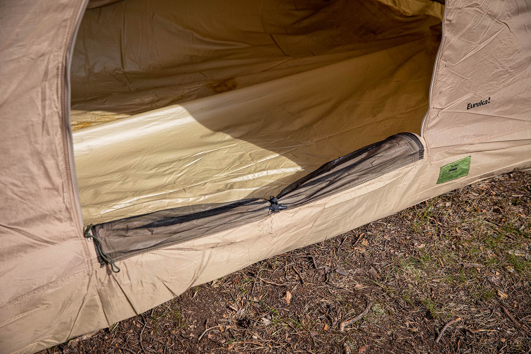 US kahden hengen teltta, Woodland, ylijäämä
