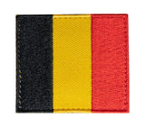 Varusteleka Belgian Flag Patch, 54 x 47 mm