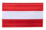 Varusteleka Österreich Flaggenaufnäher, 77 x 47 mm