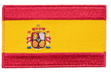 Varusteleka Spanien Flaggenaufnäher, 77 x 47 mm